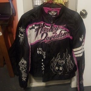 Womens harley davidson riding jacket